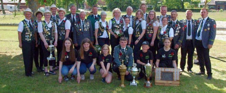 Altersschützen werden Bundessieger beim Bundesschützenfest 2023 in Rodewald o.B.